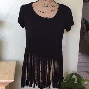Occasion Swim - Black tee swimsuit coverup Occasion Swim - Black tee swimsuit coverup